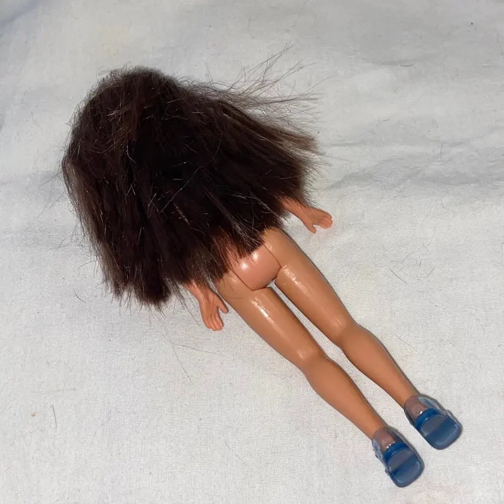 Vtg Whitney Fashion Doll Brunette Stacie Friend 8 in Hazel Eyes Naked Barbie